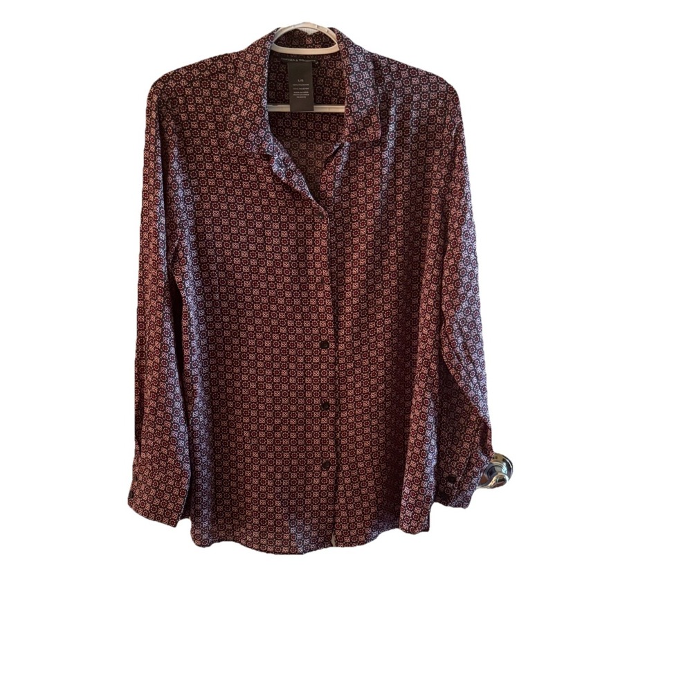 Chelsea & Theodore Y2K Women's Blouse Large Preowned